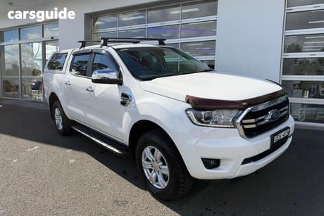 White 2020 Ford Ranger Double Cab Pick Up Xlt 3.2 (4X4)
