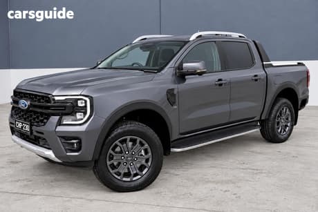 Grey 2022 Ford Ranger Double Cab Pick Up Wildtrak 3.0 (4X4)