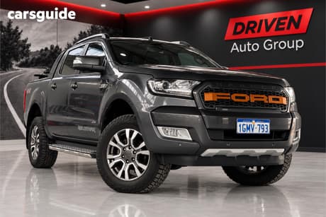 Grey 2018 Ford Ranger Dual Cab Pick-up Wildtrak 3.2 (4X4)