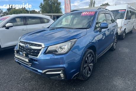 Blue 2016 Subaru Forester Wagon 2.0D-S