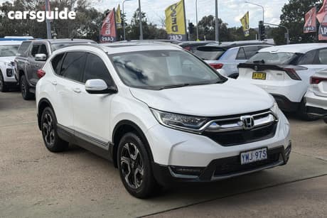White 2017 Honda CR-V Wagon Vti-Lx (Awd)