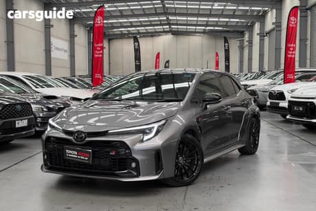 Silver 2023 Toyota GR Corolla Hatchback Gts