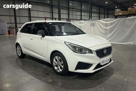 White 2021 MG MG3 Hatchback Core