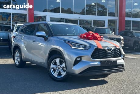 Silver 2025 Toyota Kluger Wagon Gx Hybrid Awd