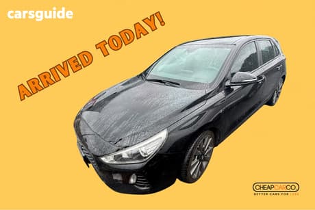 Black 2017 Hyundai I30 Hatchback Sr
