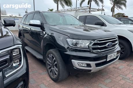 Black 2020 Ford Everest Wagon Titanium (4Wd)
