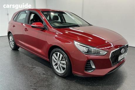 Red 2019 Hyundai I30 Hatchback Active