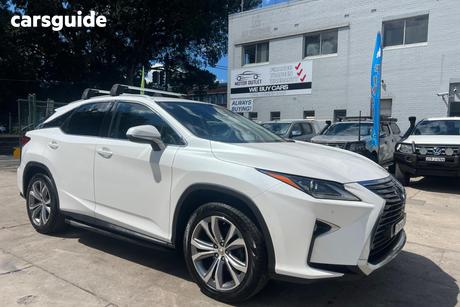 White 2017 Lexus RX350 Wagon Luxury