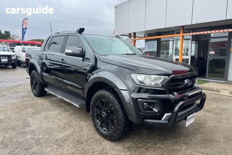 Black 2019 Ford Ranger Double Cab Pick Up Wildtrak 3.2 (4X4)