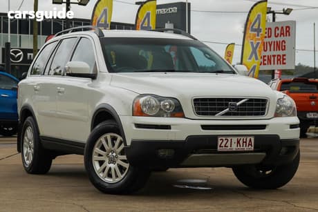 White 2007 Volvo XC90 Wagon D5