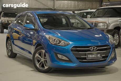 Blue 2015 Hyundai I30 Hatchback Active X