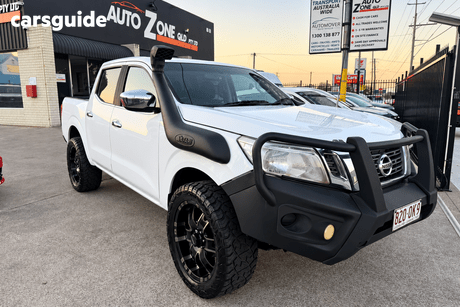 White 2017 Nissan Navara Double Cab Utility Rx (4X4)