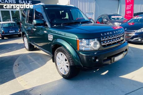 Green 2010 Land Rover Discovery 4 Wagon 3.0 Sdv6 Hse