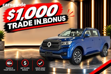 Blue 2026 GWM Cannon Dual Cab Utility Premium (4X4)