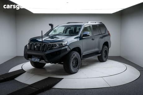 Blue 2017 Toyota Landcruiser Prado Wagon Gxl (4X4)