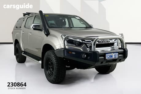 Beige 2017 Isuzu D-MAX Crew Cab Utility Ls-M Hi-Ride (4X4)