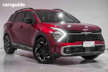 Red 2022 Kia Sportage Wagon Sx+ (Fwd)