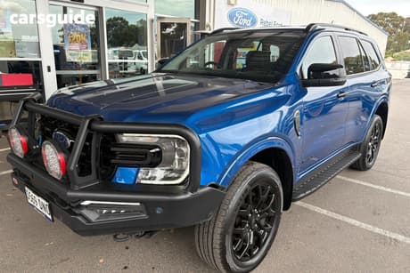 Blue 2024 Ford Everest Wagon Sport (Rwd)