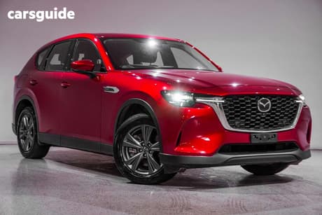 Red 2023 Mazda CX-60 Wagon P50E Evolve Phev
