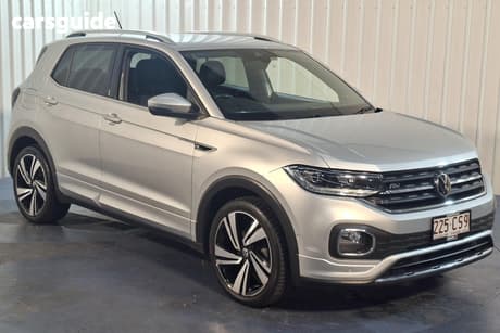 Beige 2021 Volkswagen T-Cross Wagon 85Tsi Style