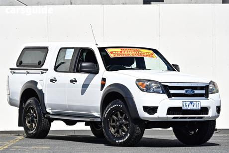 White 2011 Ford Ranger Dual Cab Pick-up Xl Hi-Rider (4X2)