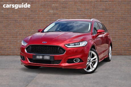 Red 2017 Ford Mondeo Wagon Titanium Tdci