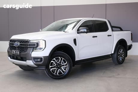 White 2024 Ford Ranger Double Cab Pick Up Sport 3.0 (4X4)