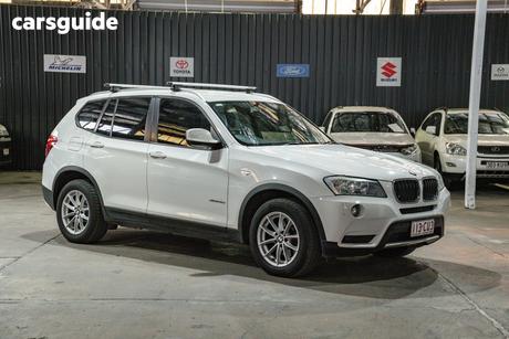 White 2011 BMW X3 Wagon Xdrive 20D
