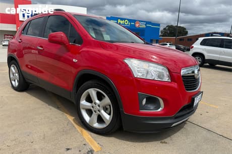 Red 2016 Holden Trax Wagon Ltz