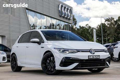White 2022 Volkswagen Golf Hatchback R 4Motion