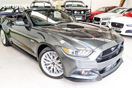 Green 2016 Ford Mustang Convertible Gt 5.0 V8