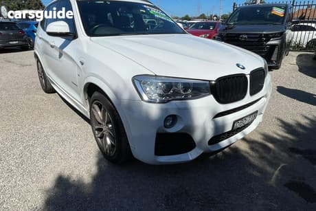 White 2015 BMW X3 Wagon Xdrive 20D