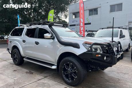Silver 2016 Nissan Navara Dual Cab Utility St (4X4)