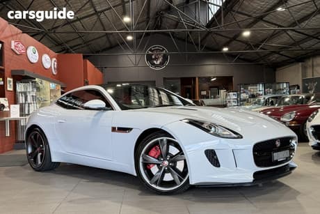 White 2015 Jaguar F-Type Coupe V6 S