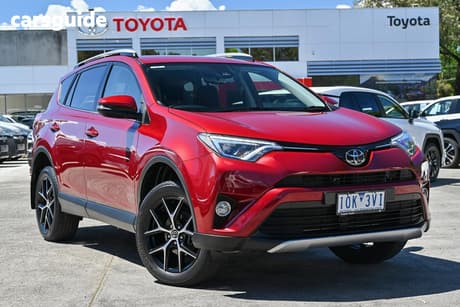 Red 2018 Toyota RAV4 Wagon Gxl (4X4)