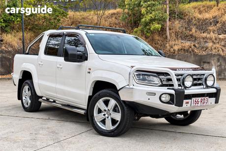 White 2019 Volkswagen Amarok Dual Cab Utility V6 Tdi 550 Highline