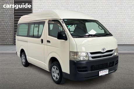 White 2009 Toyota HiAce Commercial DX