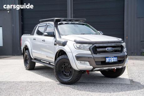 Silver 2018 Ford Ranger Dual Cab Pick-up Wildtrak 3.2 (4X4)