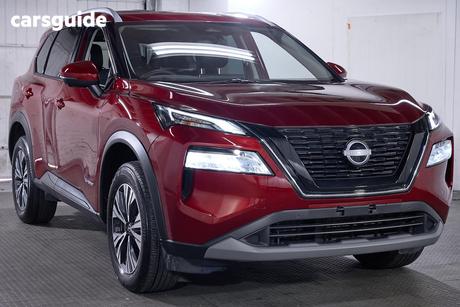 Red 2025 Nissan X-Trail Wagon St-L (4Wd) E-Power (Hybrid)