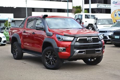 Red 2023 Toyota Hilux Double Cab Pick Up Rogue (4X4)