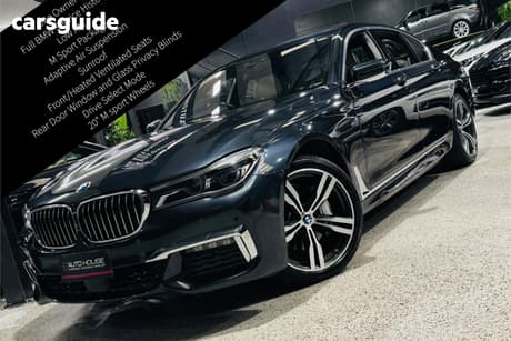 Grey 2015 BMW 740I Sedan 40I