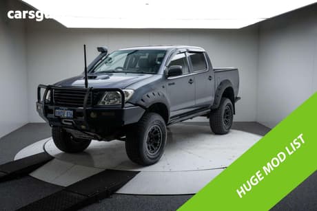 Grey 2009 Toyota Hilux Dual Cab Pick-up Sr5 (4X4)