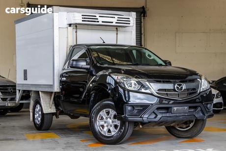 Black 2020 Mazda BT-50 Dual Cab Chassis Xt Hi-Rider (4X2) (5Yr)