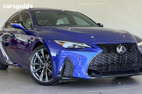Blue 2021 Lexus IS350 Sedan F Sport