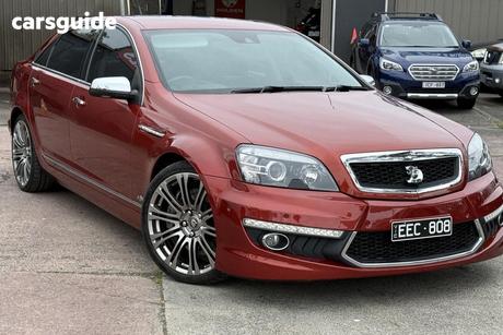 Red 2015 HSV Grange Sedan