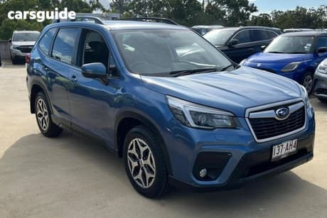 Blue 2020 Subaru Forester Wagon 2.5I-L (Awd)