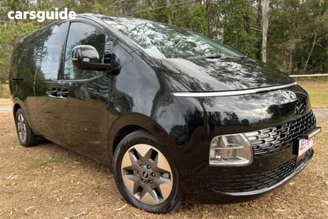 Black 2021 Hyundai Staria Wagon Elite
