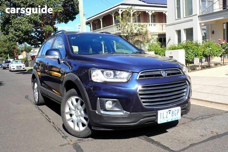 Blue 2017 Holden Captiva Wagon Active 7 Seater