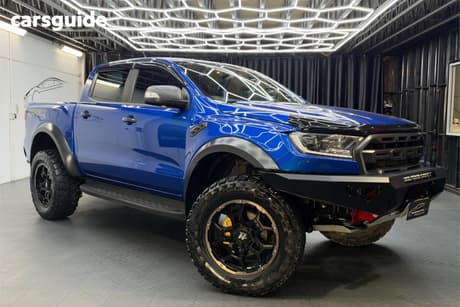 Blue 2018 Ford Ranger Double Cab Pick Up Raptor 2.0 (4X4)