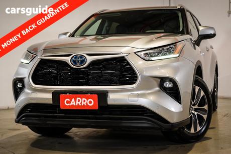Silver 2023 Toyota Kluger Wagon Gxl Hybrid Awd